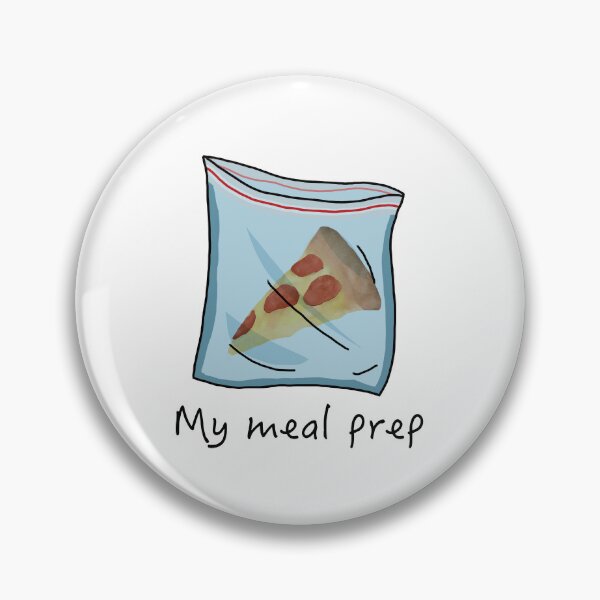Item preview, Pizza meal prep ziplock junk food designed and sold by noicethingys.