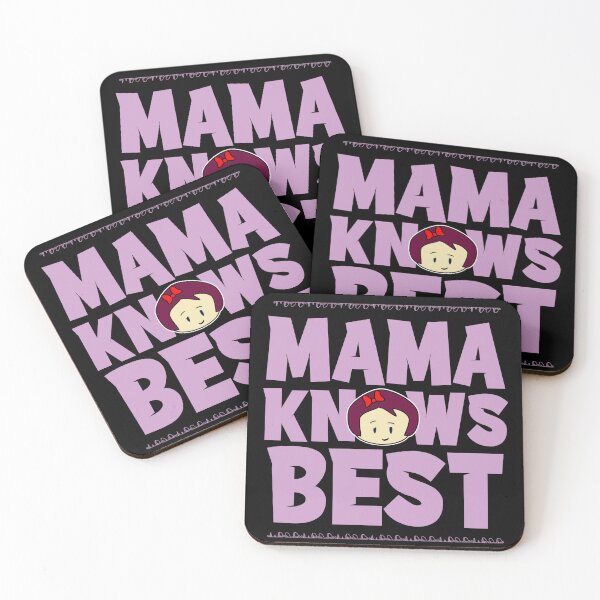 Item preview, Mama Knows Best (Dark) | Mothers Day | Krisney Original Characters designed and sold by the-krisney-way.