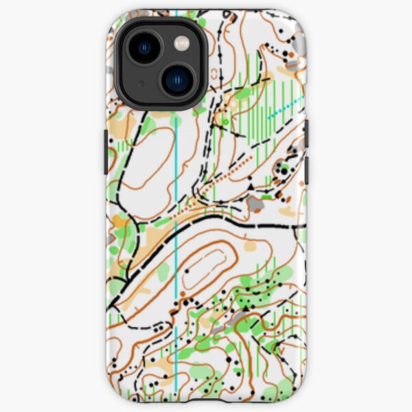 ORIENTEERING MAP iPhone Tough Case