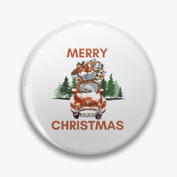 Item preview, Merry Christmas - Watercolor red Christmas car designed and sold by WBP Mart.