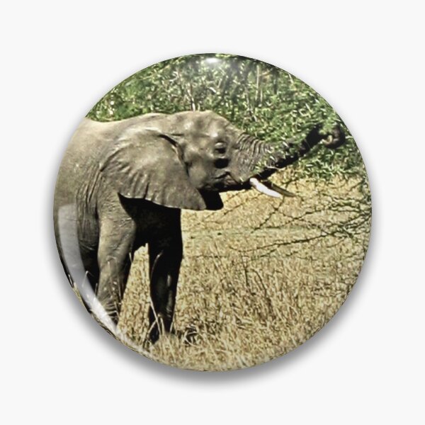 Item preview, Little African Elephant Acacia Tree Safari Africa designed and sold by worldways.