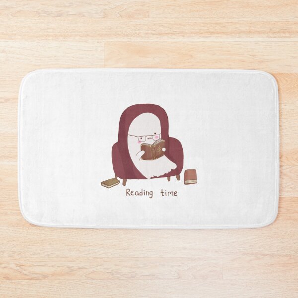 Item preview, Cute ghost reading designed and sold by Mayarart.