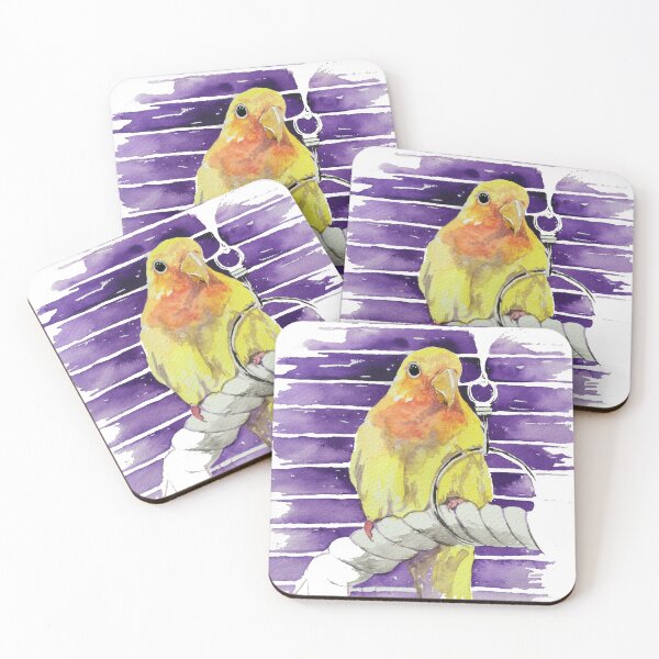 Item preview, Peach Faced Lovebird designed and sold by TASHHOFER.