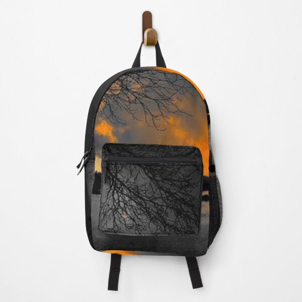Item preview, Beautiful sunset with dark clouds view from the lake designed and sold by Durgaa D.