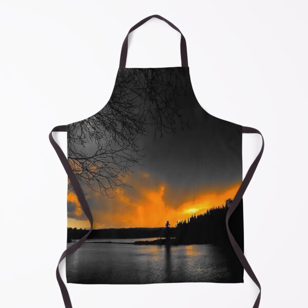 Item preview, Beautiful sunset with dark clouds view from the lake designed and sold by Durgaa D.