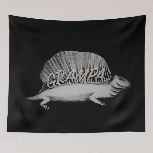 Item preview, Grampa Dimetrodon 2 designed and sold by FunnyMEMEShirtz.