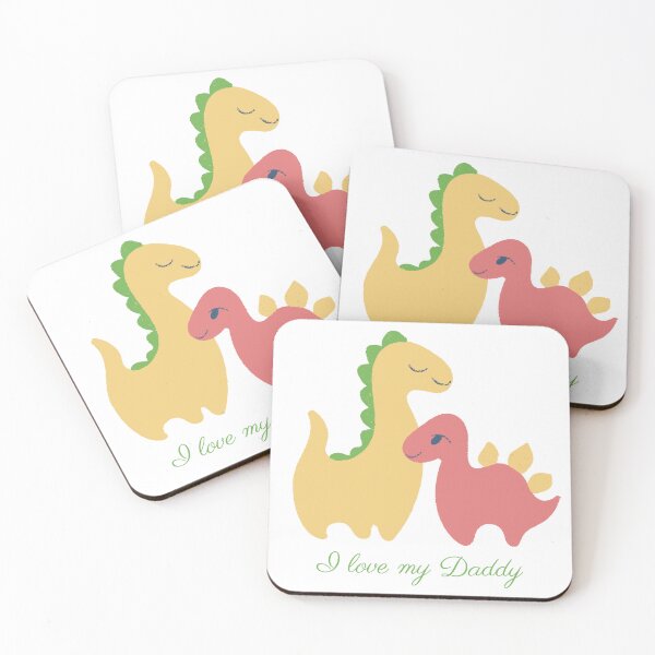Item preview, I love my Daddy Dinosaurs designed and sold by MollyJaneArt.