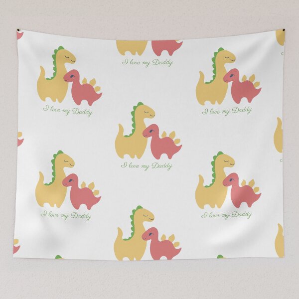 Item preview, I love my Daddy Dinosaurs designed and sold by MollyJaneArt.