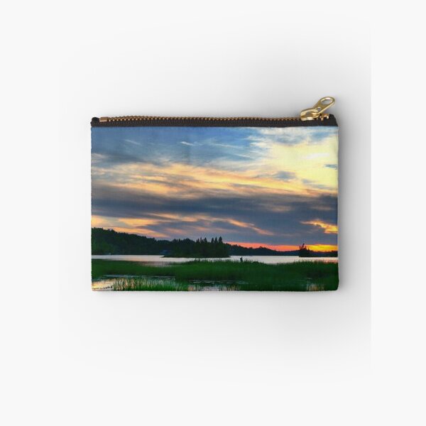 Item preview, Beautiful sunset with clouds view from the lake  designed and sold by Durgaa D.