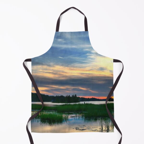 Item preview, Beautiful sunset with clouds view from the lake  designed and sold by Durgaa D.