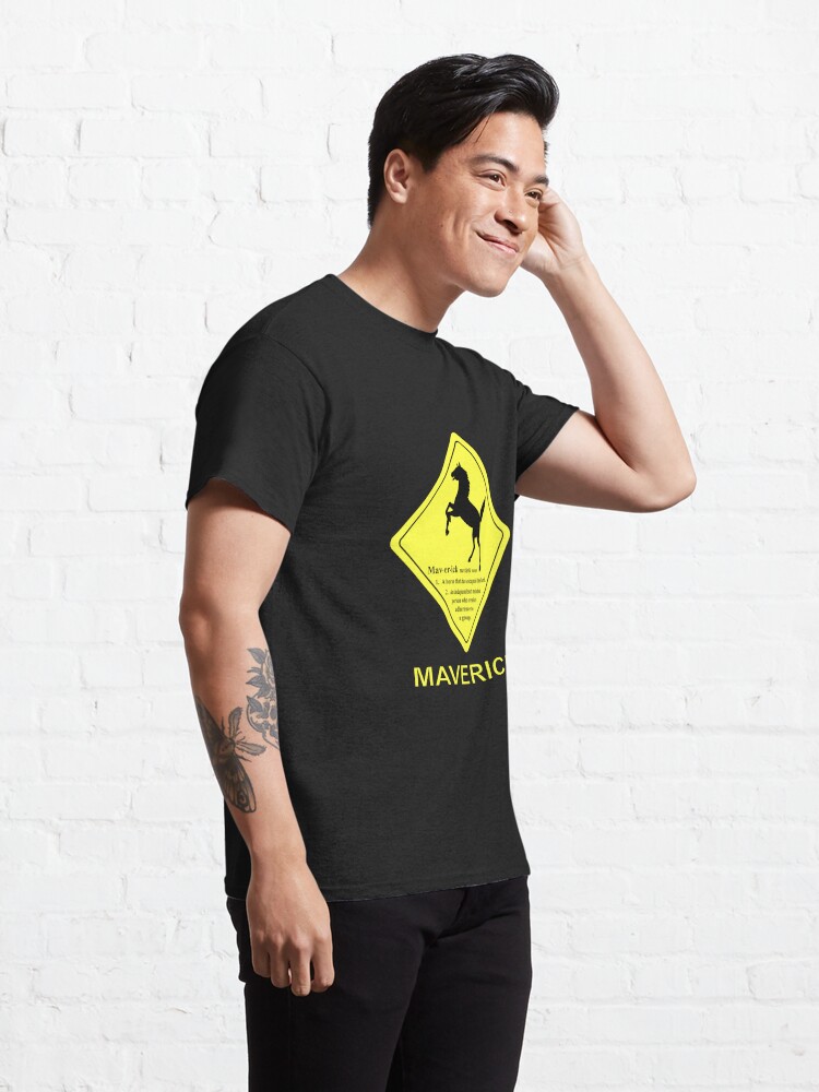 Classic T-Shirt, MAVERICK designed and sold by Catinorbit