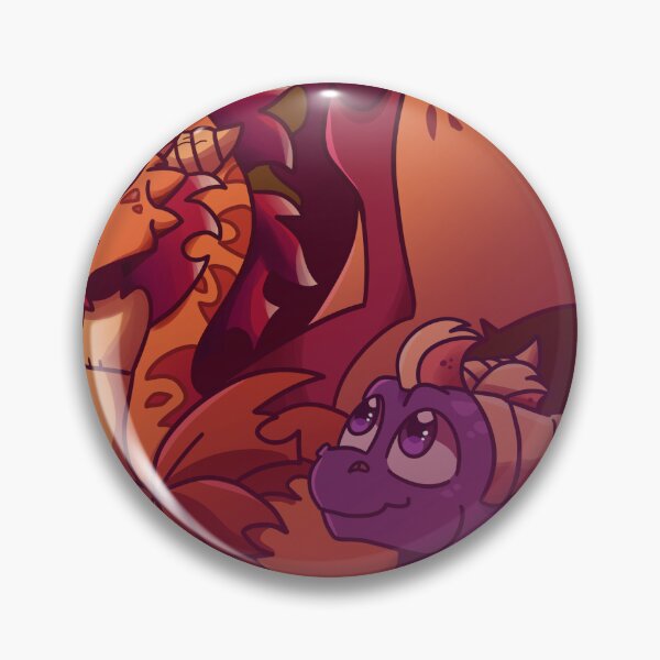 Item preview, Spyro and Ignitus designed and sold by Dragnoodles.
