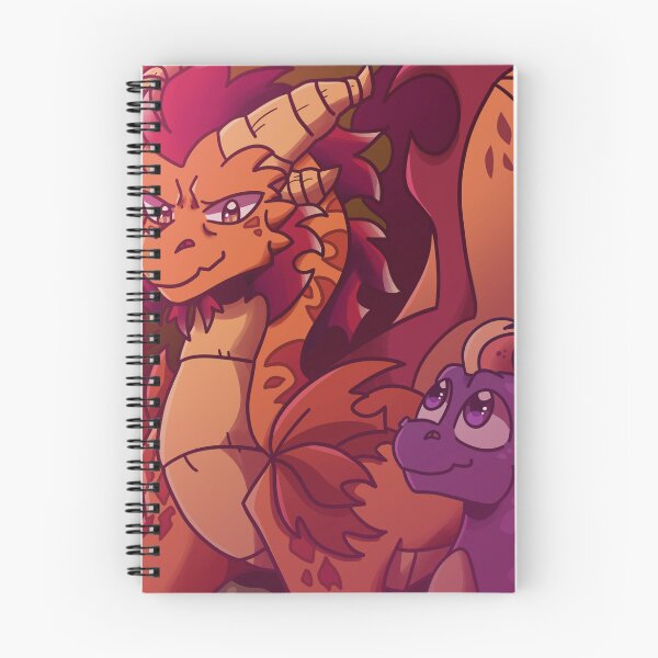 Item preview, Spyro and Ignitus designed and sold by Dragnoodles.