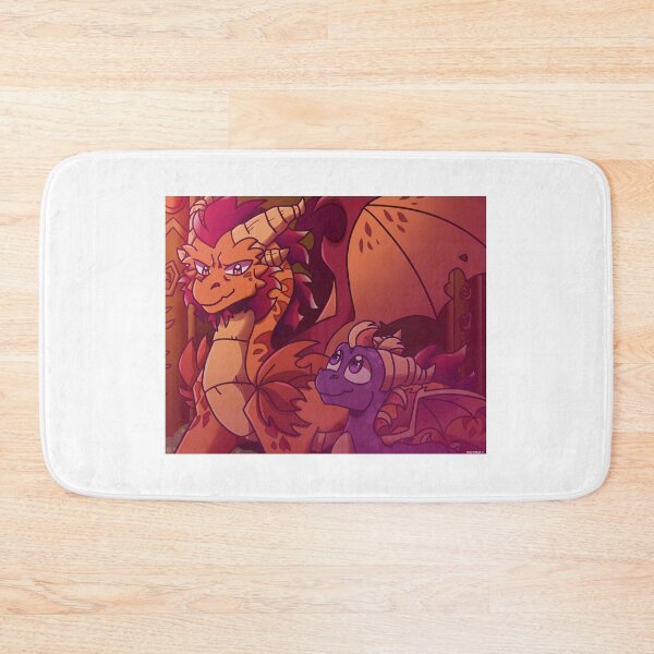 Item preview, Spyro and Ignitus designed and sold by Dragnoodles.