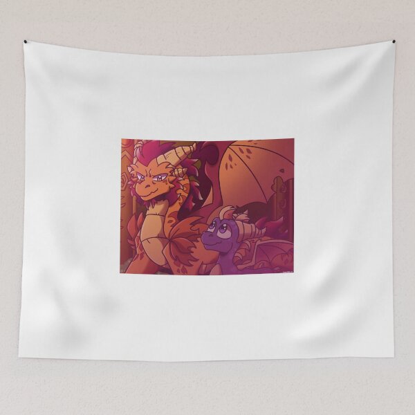 Item preview, Spyro and Ignitus designed and sold by Dragnoodles.