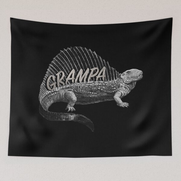 Item preview, Grampa Dimetrodon 3 designed and sold by FunnyMEMEShirtz.