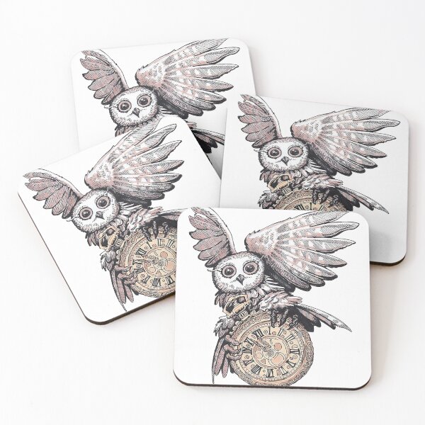 Item preview, Tempus Fugit Owl designed and sold by Ty Meier.