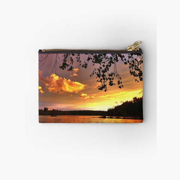 Item preview, Beautiful multicoloured sunset with clouds view from the lake  designed and sold by Durgaa D.