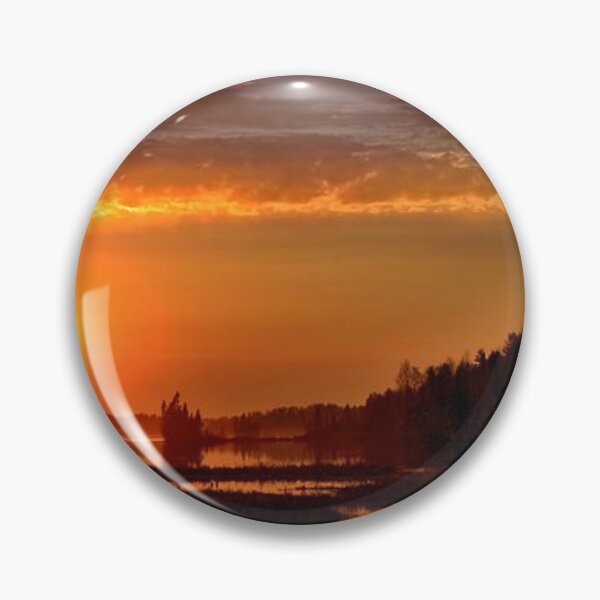 Item preview, Beautiful multicoloured sunset with clouds view from the lake  designed and sold by Durgaa D.