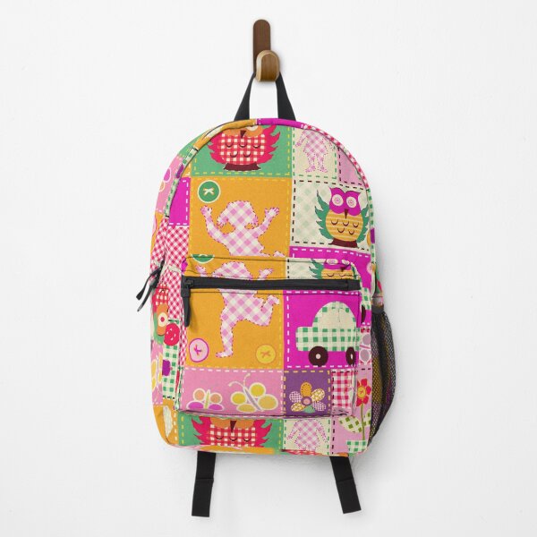 Item preview, A Patchwork Pattern for kids with childish sewed elements designed and sold by deepakrode7.