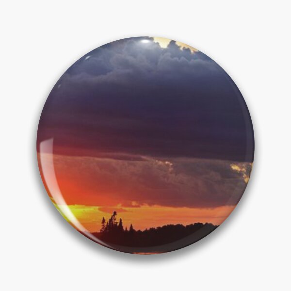 Item preview, Beautiful sunset with dark clouds view from the lake  designed and sold by Durgaa D.