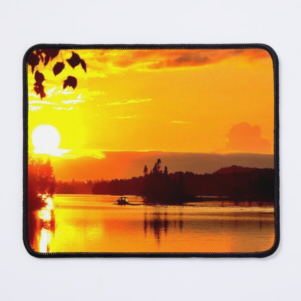 Item preview, Beautiful sunset view from the lake  designed and sold by Durgaa D.