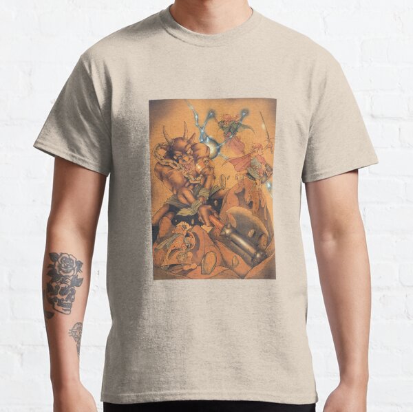 Hiro, Pyra and Milo take on a Minotaur! Classic T-Shirt