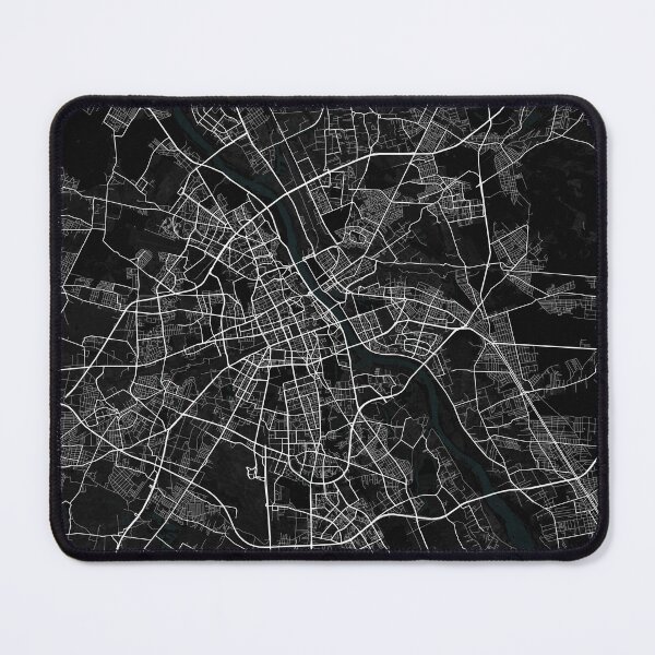Item preview, Warsaw City Map of Poland - Dark designed and sold by deMAP.