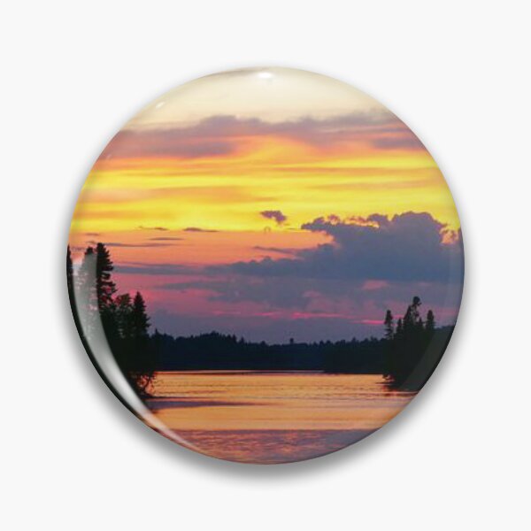 Item preview, Beautiful sunset view by the lakeside designed and sold by Durgaa D.