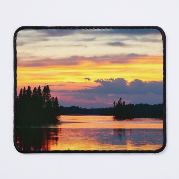 Item preview, Beautiful sunset view by the lakeside designed and sold by Durgaa D.