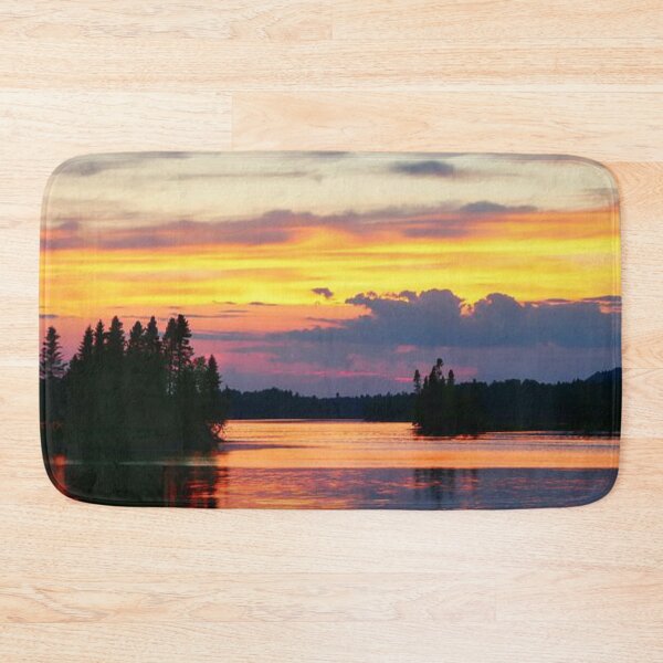 Item preview, Beautiful sunset view by the lakeside designed and sold by Durgaa D.