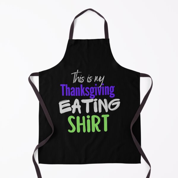 Item preview, This is my thanksgiving eating shirt, inexpensive thanksgiving gifts designed and sold by Pugnaciousprint.