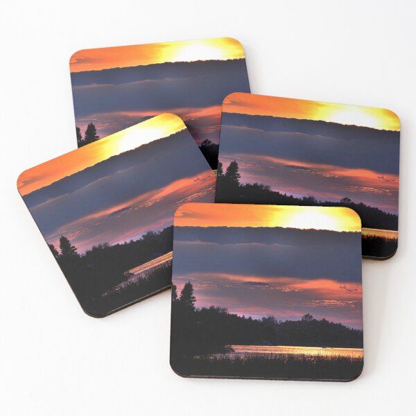 Item preview, Beautiful sunset view by the lakeside designed and sold by Durgaa D.