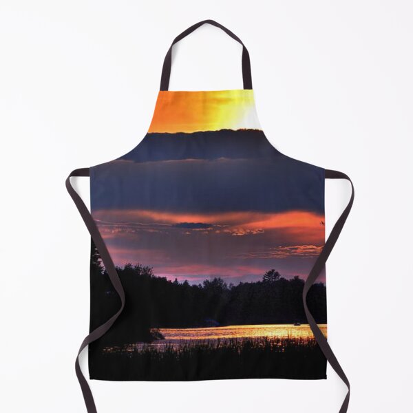 Item preview, Beautiful sunset view by the lakeside designed and sold by Durgaa D.