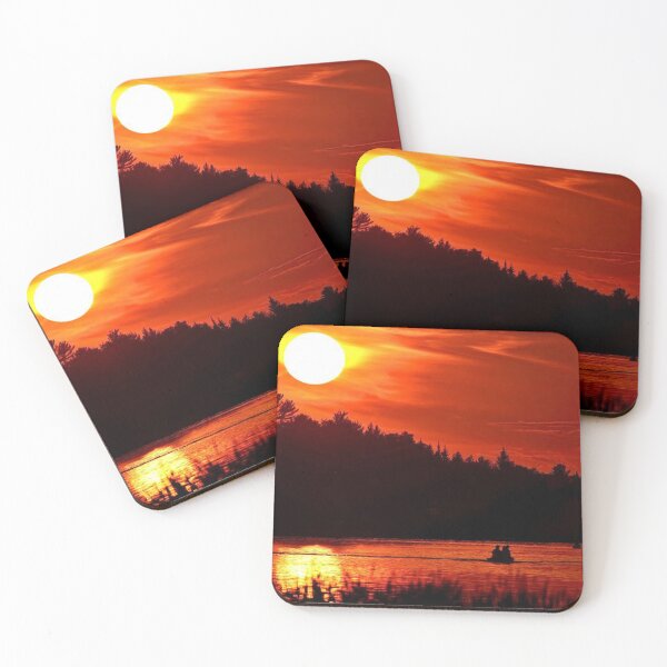 Item preview, Beautiful sunset view by the lakeside designed and sold by Durgaa D.