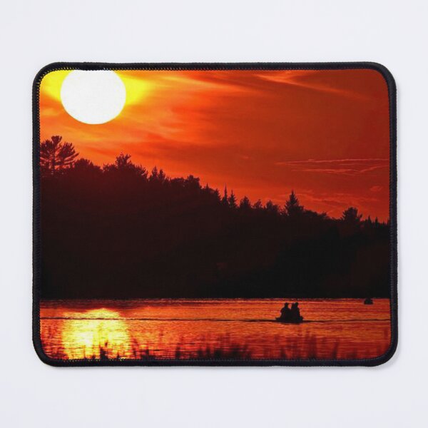 Item preview, Beautiful sunset view by the lakeside designed and sold by Durgaa D.