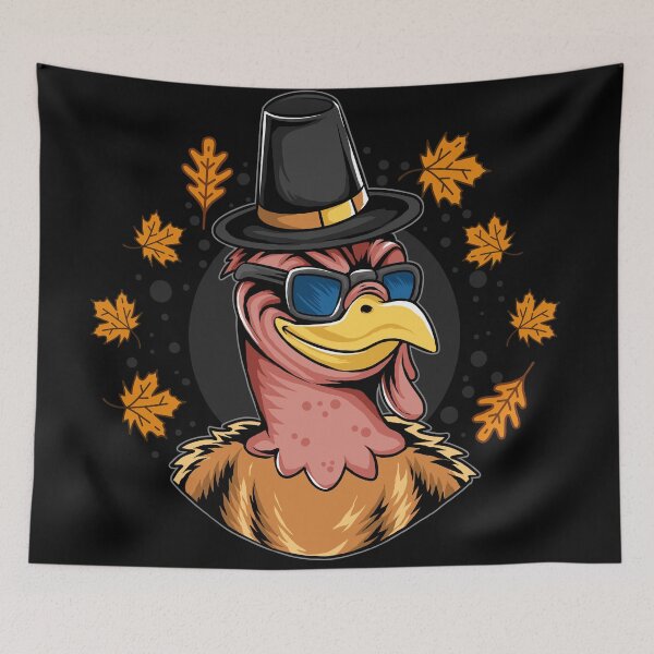 Item preview, Available in Colors . Thanksgiving . Cool Funny Hilarious Sarcastic Turkey . Gobble Til You Wobble designed and sold by Adam Designs.