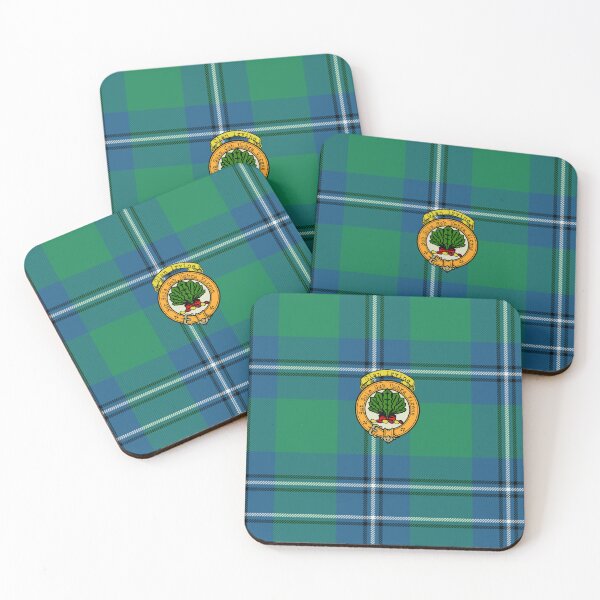Artikelvorschau, Irving Schottischer Tartan und Wappen entworfen und verkauft von BagTown Clans.