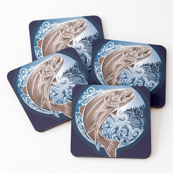 Item preview, Trout Jumping designed and sold by Ty Meier.