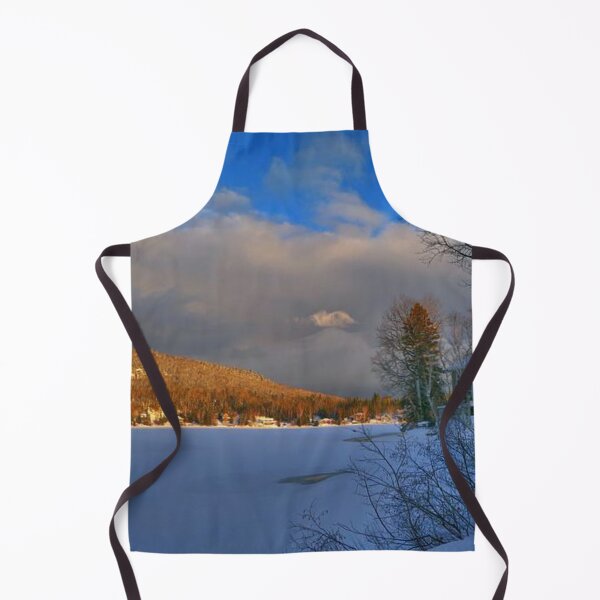 Item preview, Snowy winter day with autumn forest in the background  designed and sold by Durgaa D.