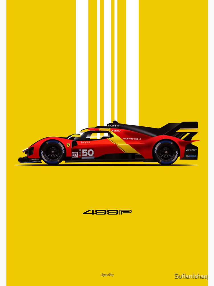 T-shirt Ferrari Hypercar - Édition spéciale Le Mans Ferrari Homme