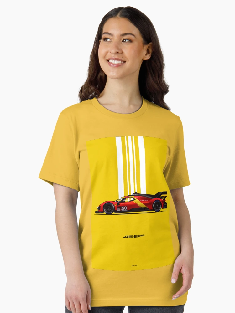 Ferrari WEC 499P フェラーリ Tシャツ 半袖 ブラック Scuderia Ferrari WEC Team Official 499P T-Shirt Men's Le