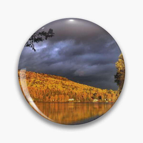 Item preview, Beautiful autumn forests view by the lakeside  designed and sold by Durgaa D.