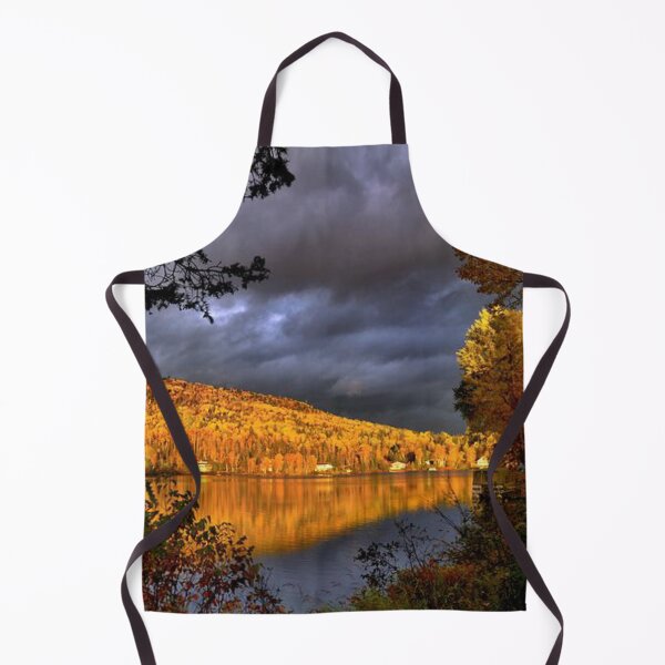 Item preview, Beautiful autumn forests view by the lakeside designed and sold by Durgaa D.