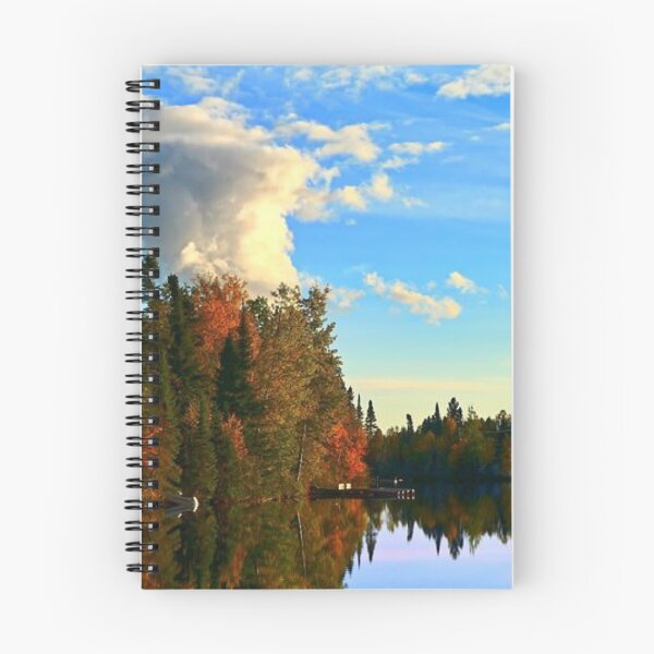 Item preview, Beautiful autumn forests view by the lakeside  designed and sold by Durgaa D.