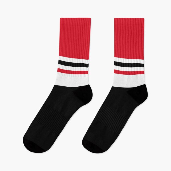 Item preview, Lana Abstract Red White Black Striped designed and sold by Wizzles Emporium.