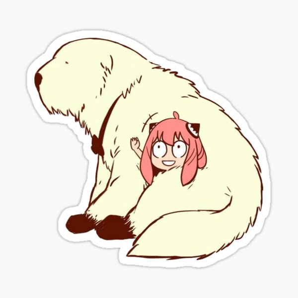 SPY X FAMILY Forger Family ,Anya and bond Sticker