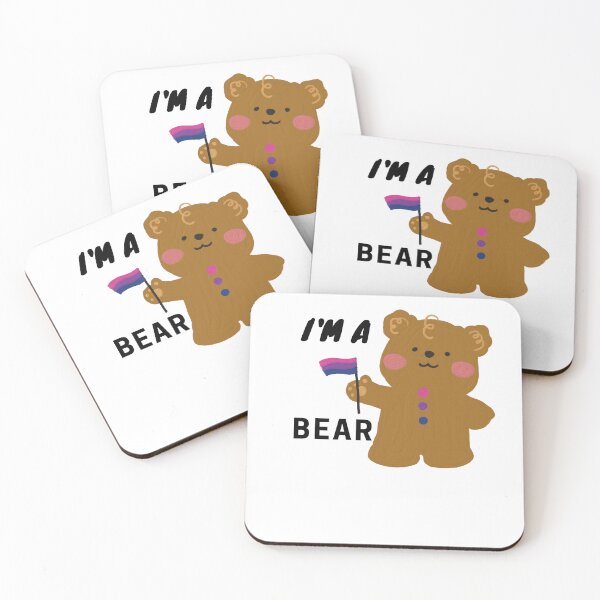 Item preview, Bi Pride Bear designed and sold by MollyJaneArt.