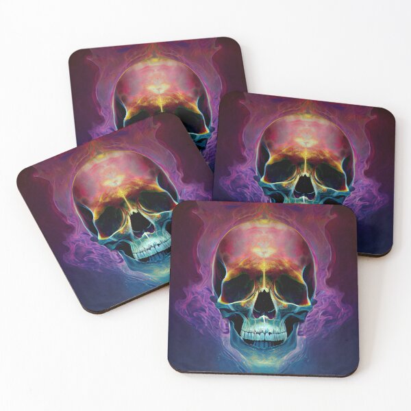 Item preview, Psychedelic Skull designed and sold by Rednellanad.