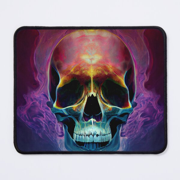 Item preview, Psychedelic Skull designed and sold by Rednellanad.